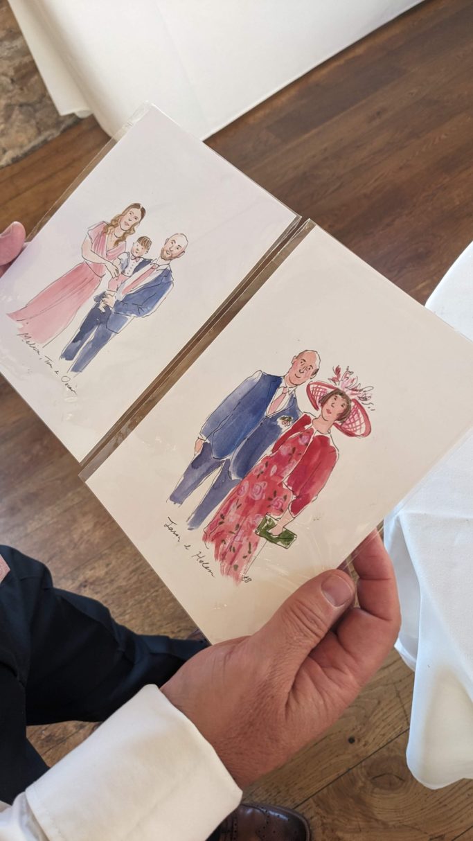 live painter live portrait artist live illustrator event wedding examples